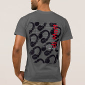 DJ Name, cool & stilvoll T-Shirt (Rückseite)