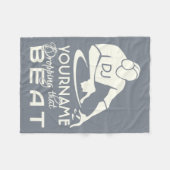 DJ-Name- u. -farbFleecedecke Fleecedecke (Vorderseite (Horizontal))