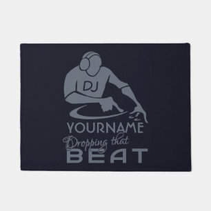 DJ-Name- u. -farbtürmatten Fußmatte