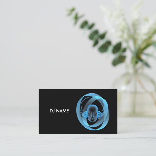 dj_name visitenkarte (Stehend Vorderseite)
