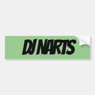 DJ NARTS AUTOAUFKLEBER