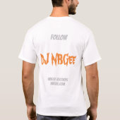 DJ NBGee Short Sleeve Shirt (Rückseite)