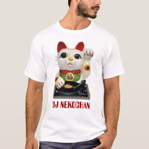 DJ nekochan auch T-Shirt