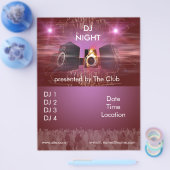 dj_night_dance_Flyer Flyer (Einzeln)