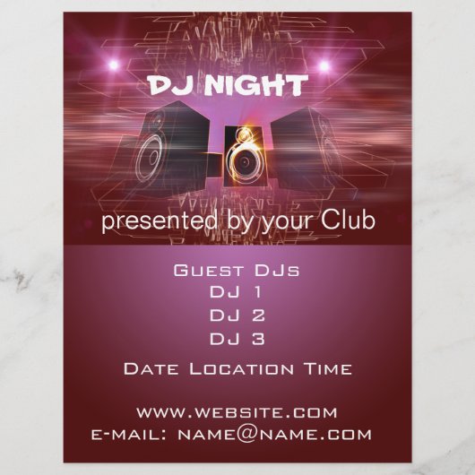 DJ Night Flyer (Vorne)