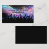 DJ NightClub Visitenkarte (Vorne/Hinten)