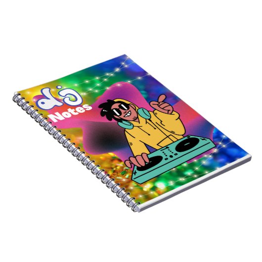 DJ-Notizen Notizblock (Rechte Seite)