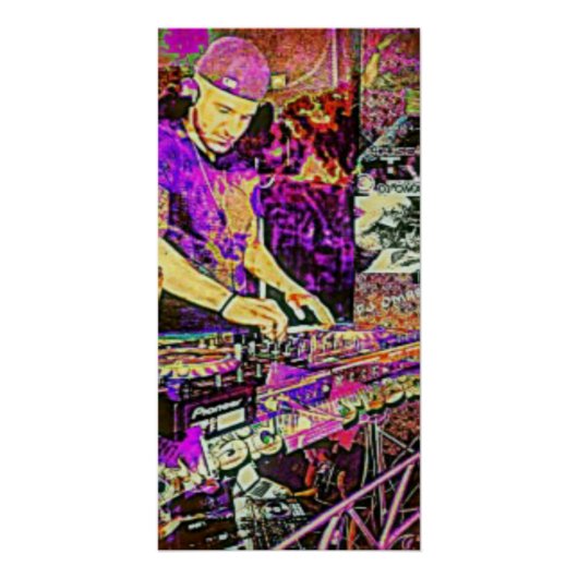 Dj Omar Poster (Vorderseite)