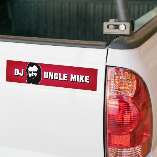 DJ Onkel Mike Autoaufkleber (Auf Lkw)