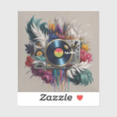 DJ Painting Aufkleber (Blatt)