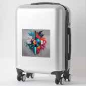 DJ Painting Aufkleber (Koffer)