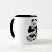DJ-Panda Bling Bling Kaffee-Tasse Tasse (Vorderseite Links)