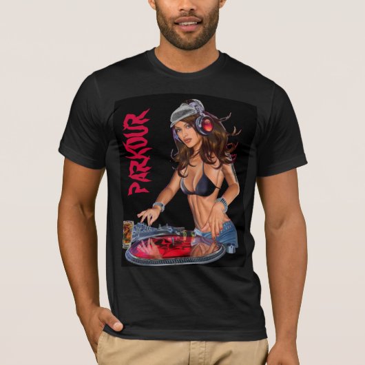 DJ, PARKOUR T-Shirt (Vorderseite)