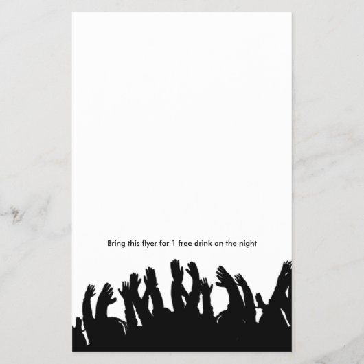 DJ Party Flyer (Hinten)