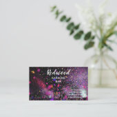 DJ Party Planer Glühstock Disco Karaoke Club Bus Visitenkarte (Stehend Vorderseite)