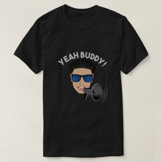 DJ Pauly D Megaphone Yeah Buddy! T-Shirt (Design vorne)