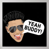 Dj pauly d yeah buddy poster (Vorne)