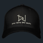 DJ personalizable Cap Your Own Text Bro & Babe Bestickte Kappe<br><div class="desc">Eine Disk Jockey Musikstil Grafik auf feinen,  individuellen Geschenk. Lass das Musikspiel! Hier ist eine Auswahl an beliebten DJ Musik-Geschenken. Verwenden Sie den Link "Diesen Designer Gefragt",  um uns mit Ihren speziellen Designanfragen oder für Hilfe bei Ihren individuellen Anpassungsbedürfnissen zu kontaktieren.</div>