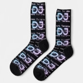 DJ personalizable Socks Socken (Linkes Detail)