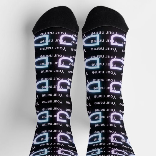 DJ personalizable Socks Socken (Oben)