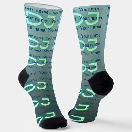 DJ personalizable Socks Socken