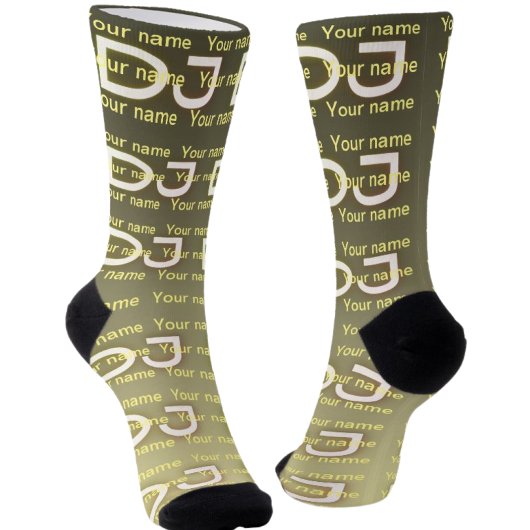 DJ personalizable Socks Socken