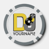 DJ-Poker-Chips Pokerchips (Rückseite)