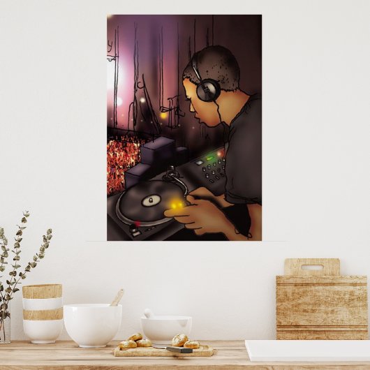 DJ Poster (Küche)