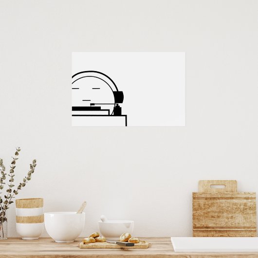 DJ Poster (Küche)