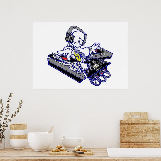 DJ Poster (Küche)