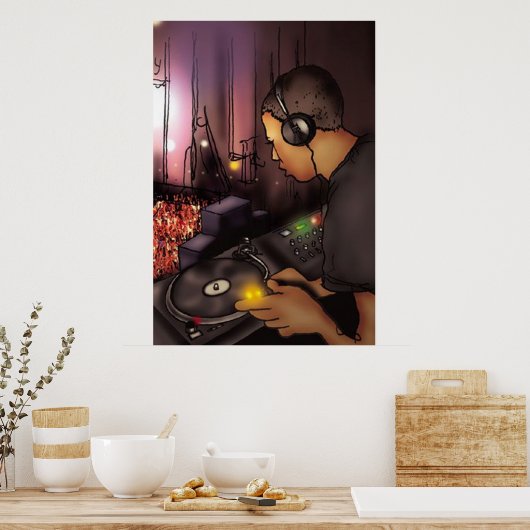 DJ Poster (Küche)