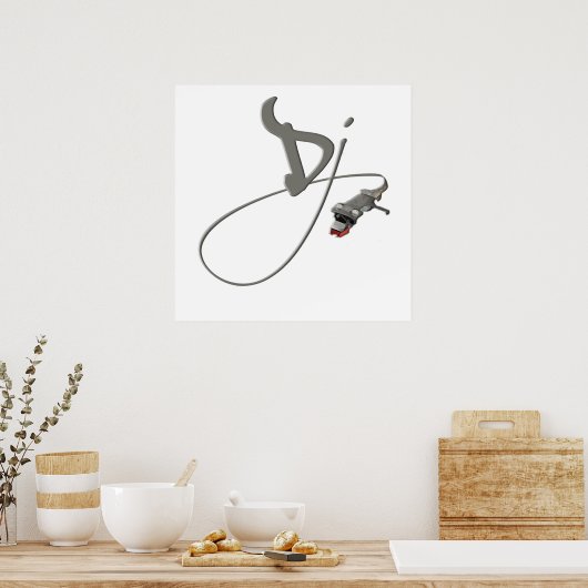 DJ Poster (Küche)