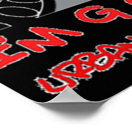 DJ Poster von G Clothing (Ecke)