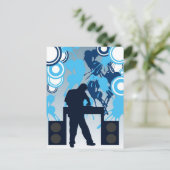 dj Postkarte (Stehend Vorderseite)