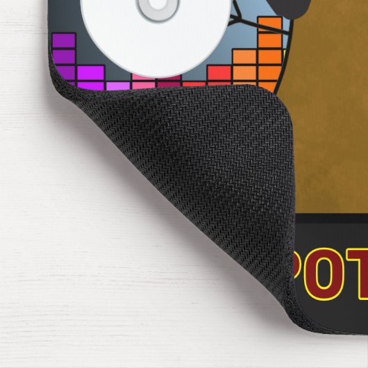 DJ Potato Custom Mousepad (Ecke)