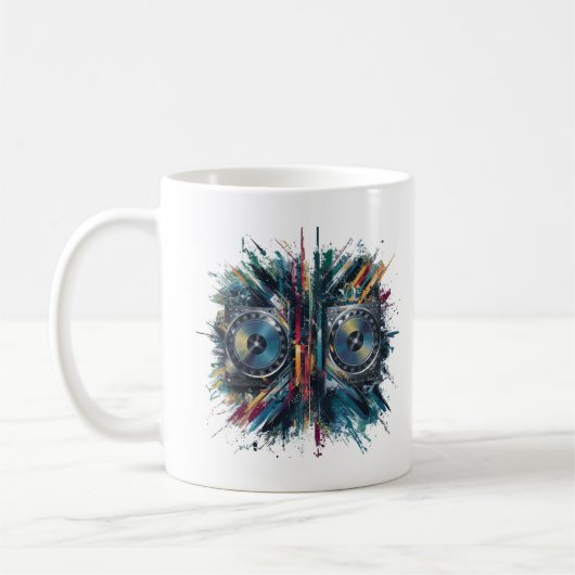 DJ Print Kaffeetasse (Links)