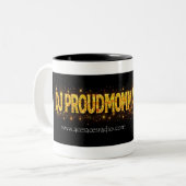DJ Proudmomma Tasse (Vorderseite Links)
