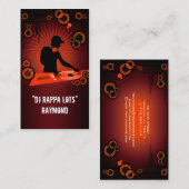 DJ Rappa verlost Raymond-Visitenkarte Visitenkarte (Vorne/Hinten)