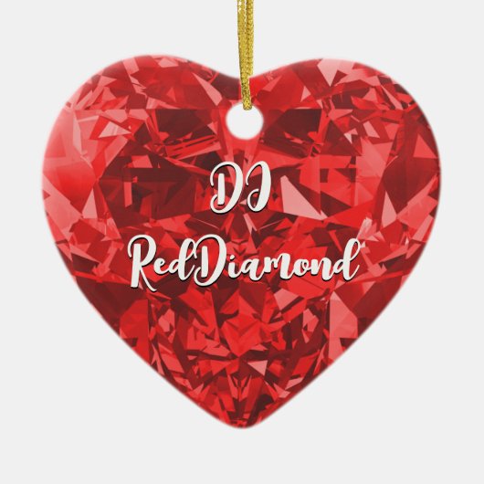 dj RedDiamond Ornament (Vorne)