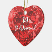 dj RedDiamond Ornament (Links)