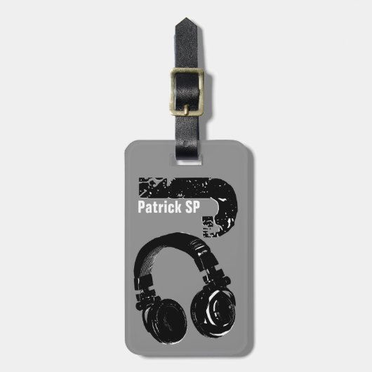 DJ-Reise Gepäckanhänger (Vorderseite vertikal)