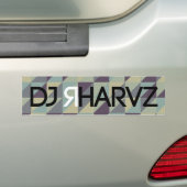DJ RHARVZ AUTOAUFKLEBER (Auf Auto)