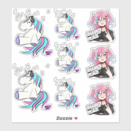 DJ Rhiannon Jade Logo Pack Vinyl Aufkleber/Aufkleb Aufkleber