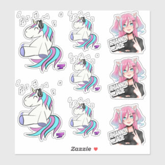DJ Rhiannon Jade Logo Pack Vinyl Aufkleber/Aufkleb Aufkleber
