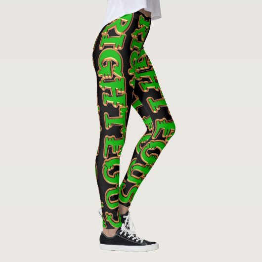 DJ Righteous black Leggings (Rechts)