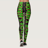 DJ Righteous black Leggings (Rückseite)