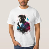 DJ Rising Star T - Shirt Design (Vorderseite)