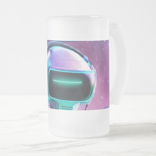 DJ Robot Tasse - Futuristisches Mixing Console Des (VorderseiteRechts)