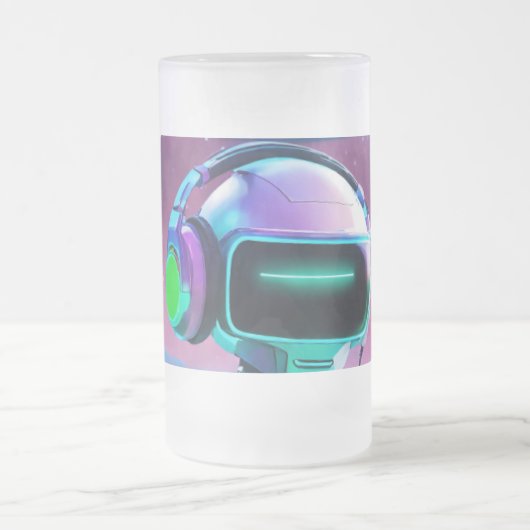 DJ Robot Tasse - Futuristisches Mixing Console Des (Mittel)