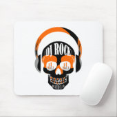DJ Rock Skull Todeclub Mousepad (Mit Mouse)